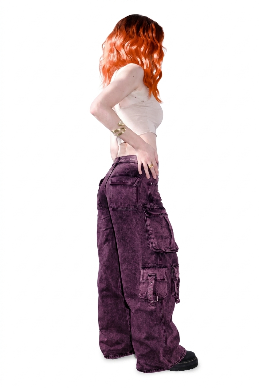 Pantaloni Cargo Donna