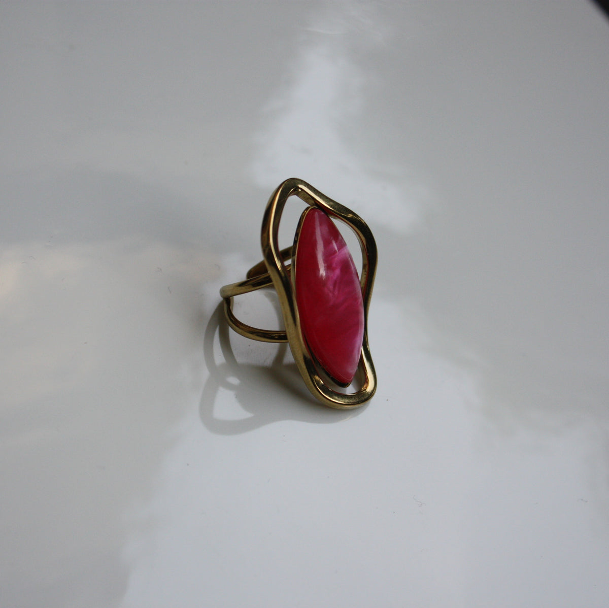 Anello Aura Pietro Rosa Fluida